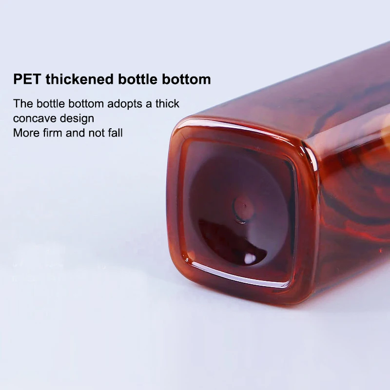 1개 빈 용기 30/50/70/100/120ml 스프레이 병 프레스 로션 브라운 병 빛 차단 액체 파운데이션 아이크림 용기 화장품