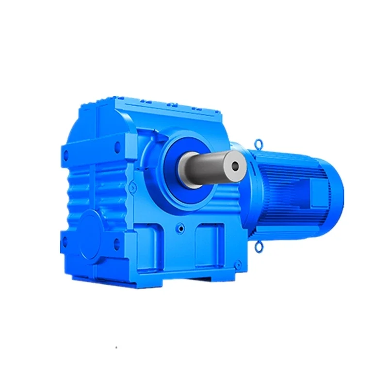 S Series Flange Mounted 90 degree worm gear motor gearbox