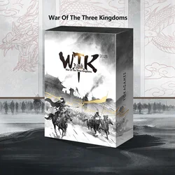 War Of The Three Kingdoms - Standard English Version 2025 and Expansion Pack Infinity Saga Historical Strategy Board Game