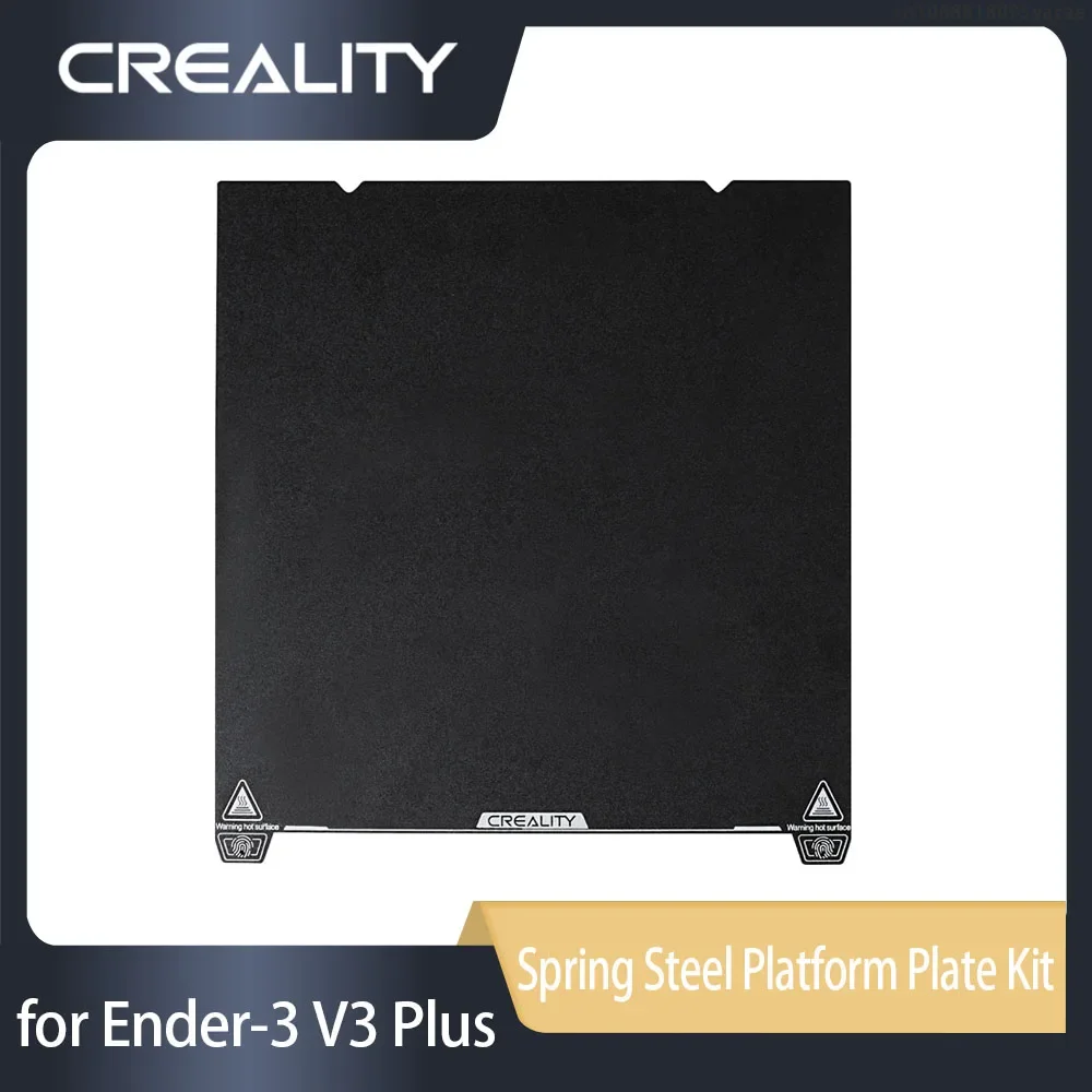 Creality Ender-3 V3 Plus Spring Steel Platform Plate Kit Original for Ender-3 V3 Plus 330×310×2 MM 3D Printer Accessories