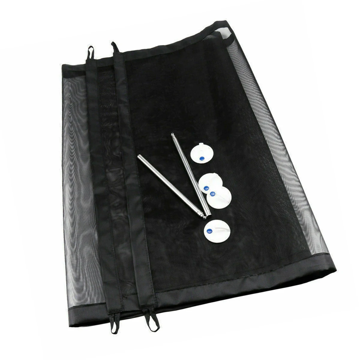 รั้วกั้นเด็กแบบตาข่ายพับเก็บได้ 1 ชุด สำหรับประตูบ้าน บันได พับเก็บง่าย สะดวกต่อการจัดเก็บ รั้วกั้นสัตว์เลี้ยง รั้วกั้นสุนัข รั้วกั้นเด็ก