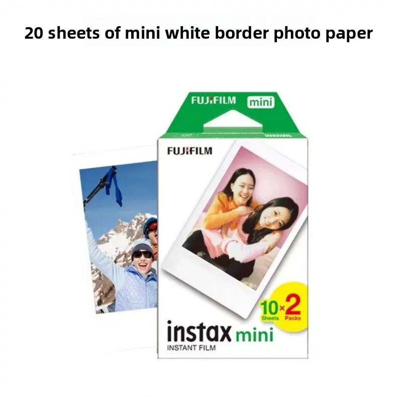 20 ورقة صغيرة حافة بيضاء الأفلام ورق طباعة الصور الأفلام ورق طباعة الصور ل Fujifilm Instax Mini 8 9 10 11 12 40 90 دوبلكس بولارويد #4