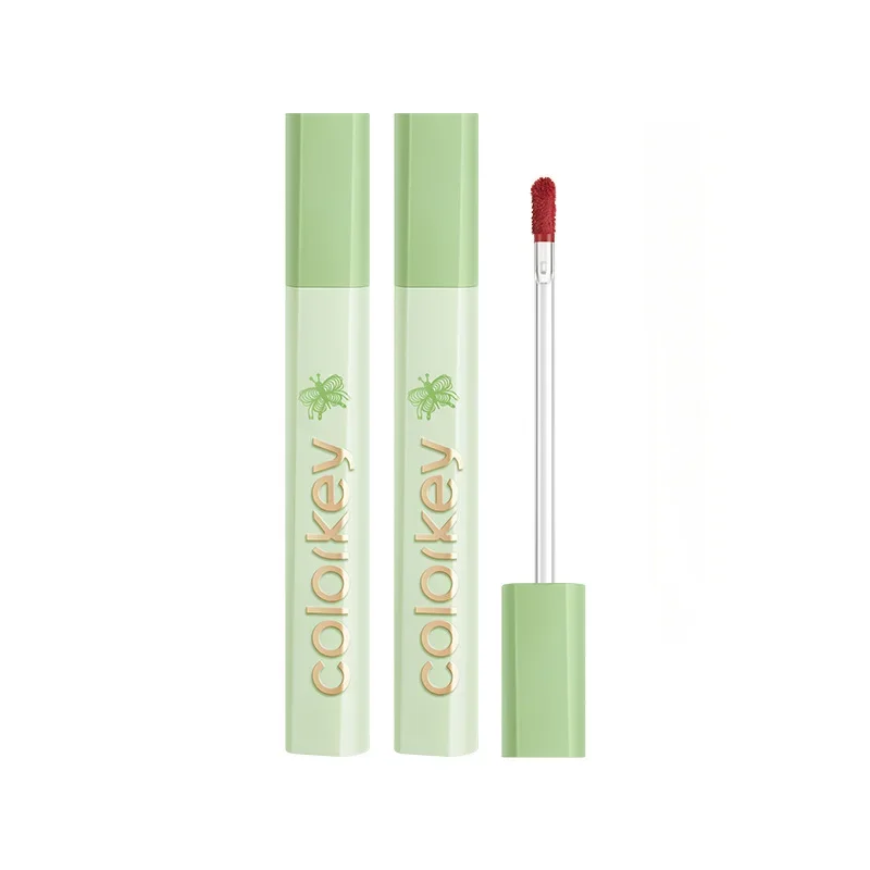 Colorkey air lip glaze aksamitna matowa matowa szminka łatwa do pokolorowania naturalny i długotrwały błyszczyk do ust