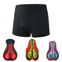 Shockproof Cycling Shorts Gel Pad Tight Bike Briefs Black Cycling Underwear Comfortable Bicycle Underpants Cushion Shorts