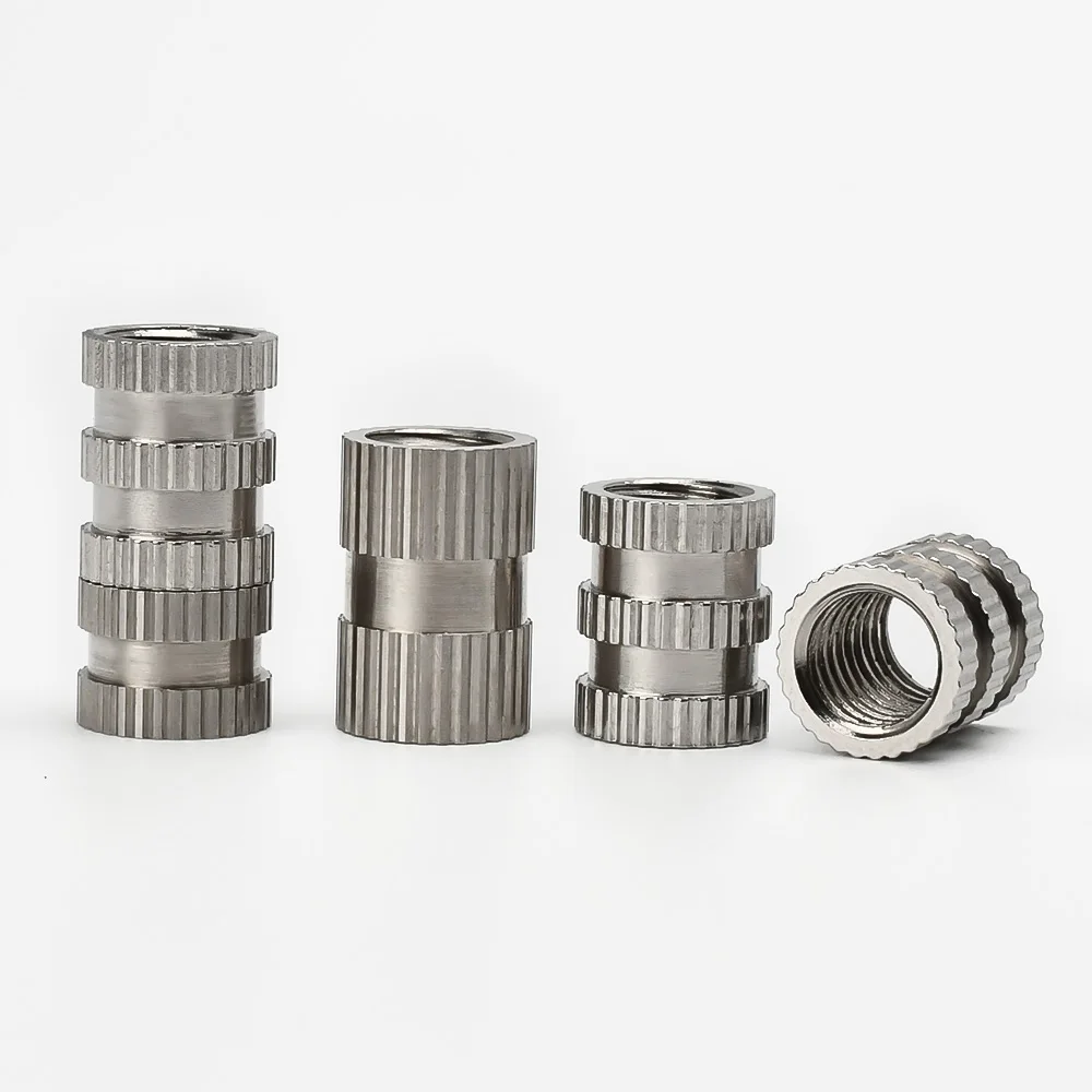 M2 M2.5 M3 M4 M5 M6 M8M10 Stainless Steel Insert Nuts Hot Melt Threaded Insertion Injection Molding Embedment Nut For 3d Printer