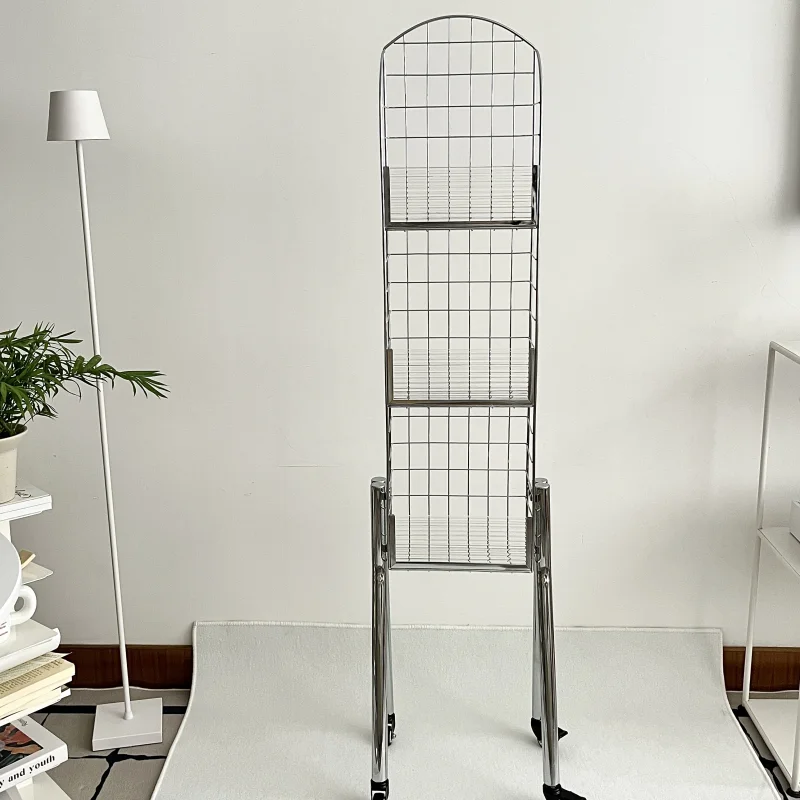 Metal Family Bookshelf Modern Customized Acrylic Bookcase Style Time Living Room Furniture Moving Storage Rack