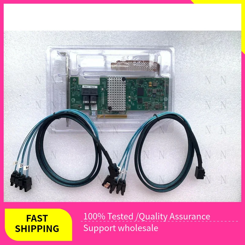 

Z ДЛЯ LSI 9302-8i 12 Гбит/с SAS HBA IT-режим ZFS FreeNAS unRAID +2 * SFF-8643 Кабель SATA