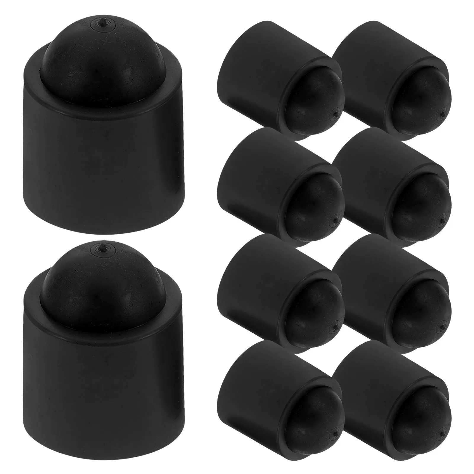 10 قطع جديلة عصا الذيل حامي المطاط كم البلياردو جديلة الغطاء السفلي تجمع عصا الملحقات حماية دائمة واسعة