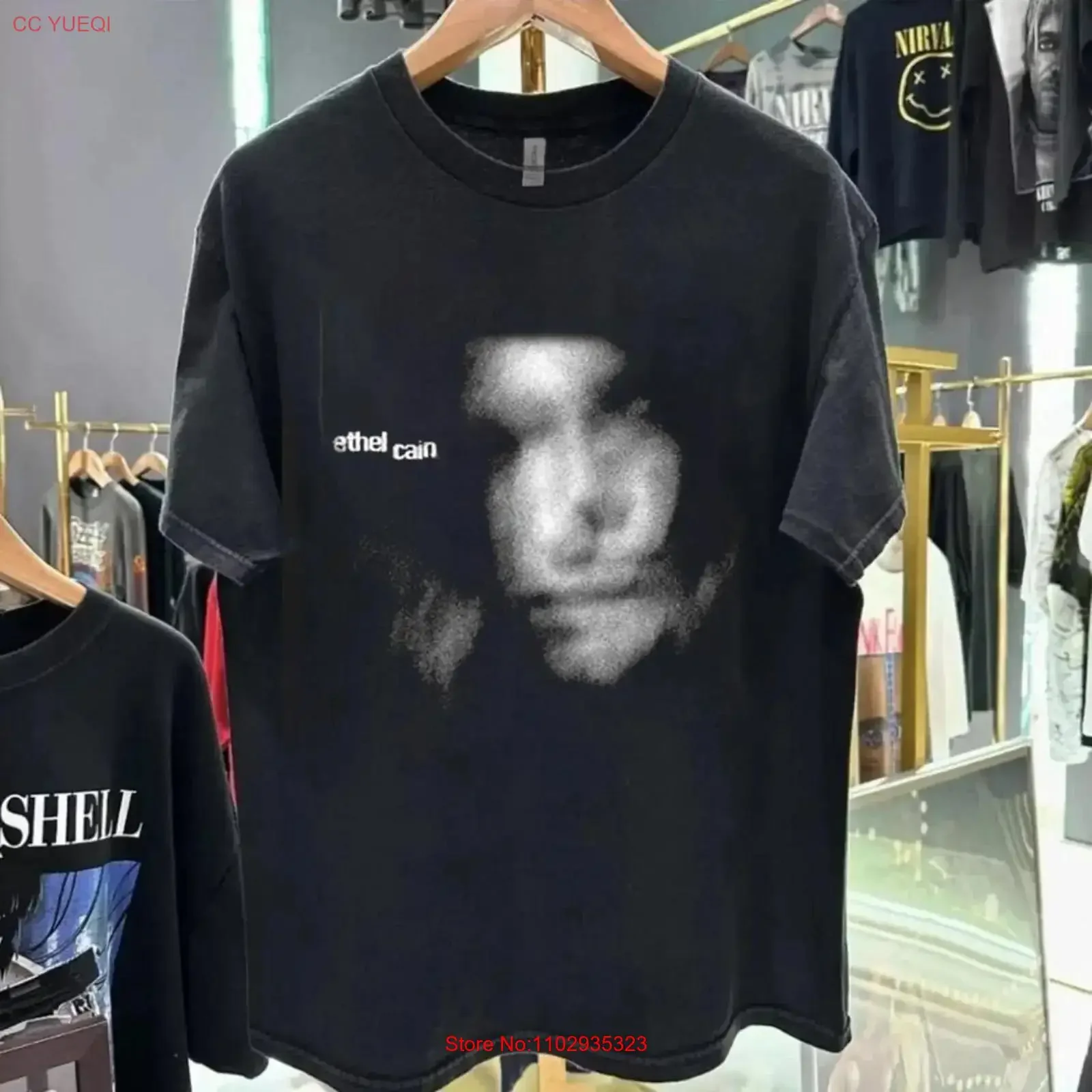 Ethel Cain 2025 Tour T-Shirt „If You Love Me Keep It To Yourself“ Nachdruck AN54270 Vintage Washed Stretched Stylish