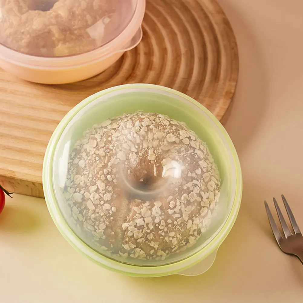 

Bread Storage Box Plastic Containers with Lid Airtight Keeper Large Capacity Countertop Loaf Container Bread Organizer Homemade