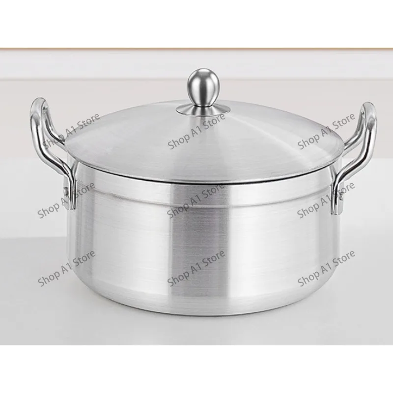 Cast Aluminum Cookware Set of 7 Piece Cooking Pot Set Non Stick Home Kitchen Cookware Aluminum