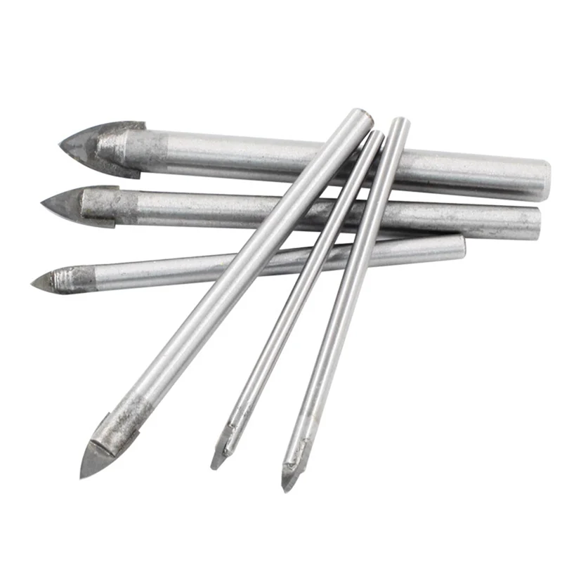 

AEE6-6-Piece Woodworking Bit Set Is Suitable For Drilling Expander Of Glass- Marble Tiles Concrete Bit.