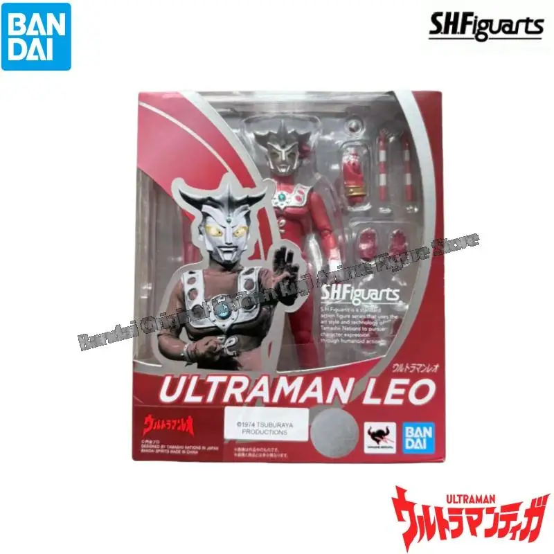 

Bandai в наличии Модель куклы Совершенно новая коробка Аниме Персонажи Ultraman Shf Ultraman Leo Оригинальный гаражный комплект Коллекционная статуя