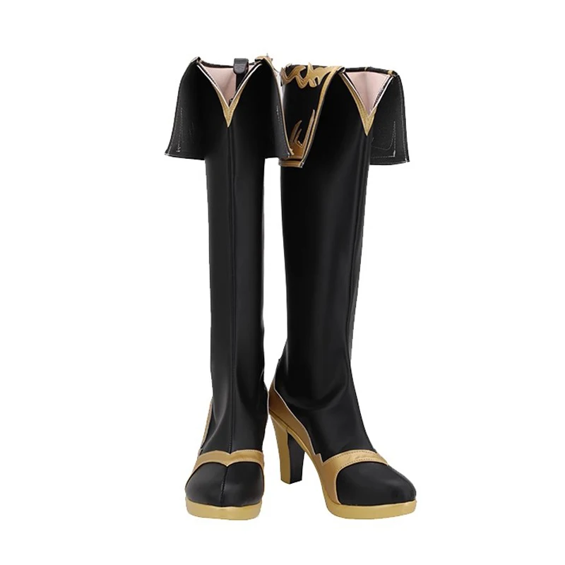 Game LOL Miss Fortune the Bounty Hunter Cosplay Shoes Custom Made Boots Halloween Party Role Play Costume Props