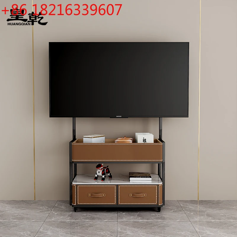 

Italian removable TV stand small apartment bedroom TV cabinet household