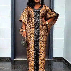 Abayas für Frauen, afrikanischer Kapitan, Marocain, Partykleider, Boubou -Robe, weibliche Djellaba, Luxusmode Dubai, 2024 Hauptverkaufskleid Barro Preto - №6