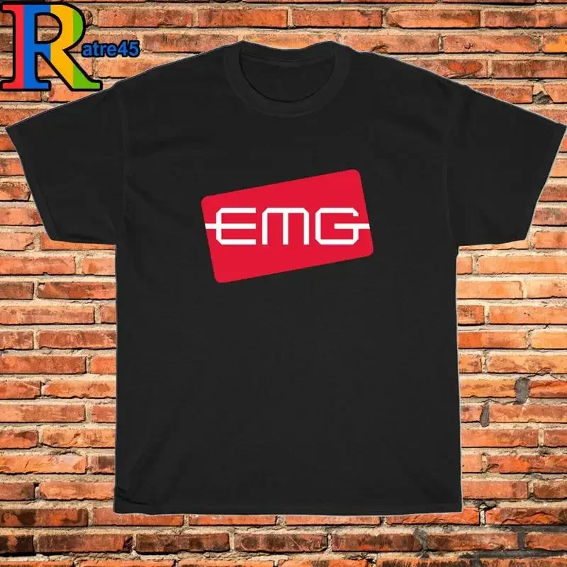 New EMG Pickups Guitars Logo a Black Grey White Navy shirt S 5XL
