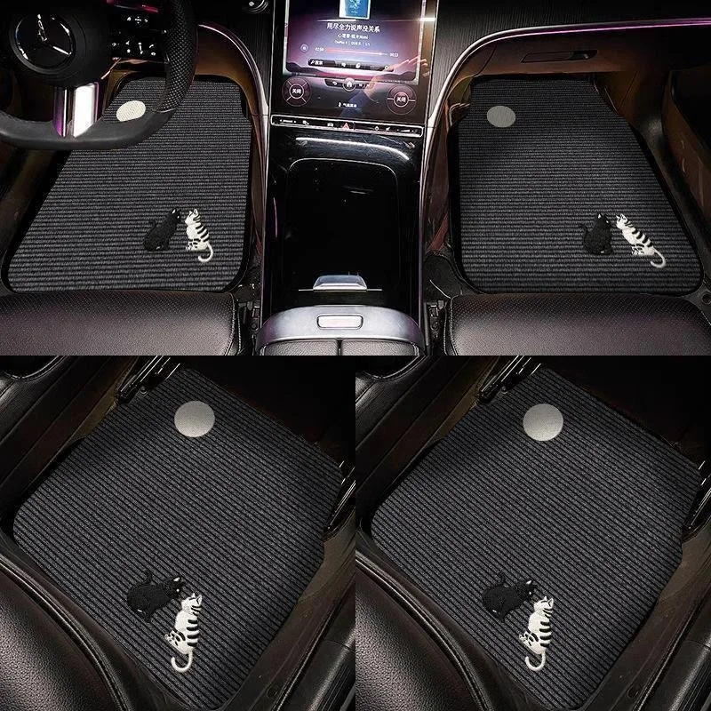 Simple diatom mud car floor mat anti-skid, water absorption and wear-resistant, universal carpet type, dirt-resistant