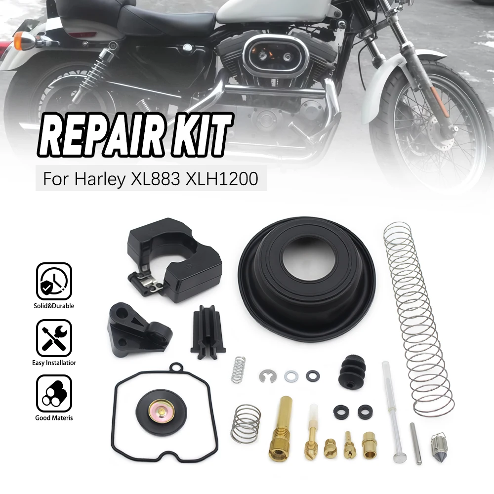 

Carburetor Rebuild Kit fits for Harley Davidson CV40 27421-99C 27490-04 CV 40mm Carb