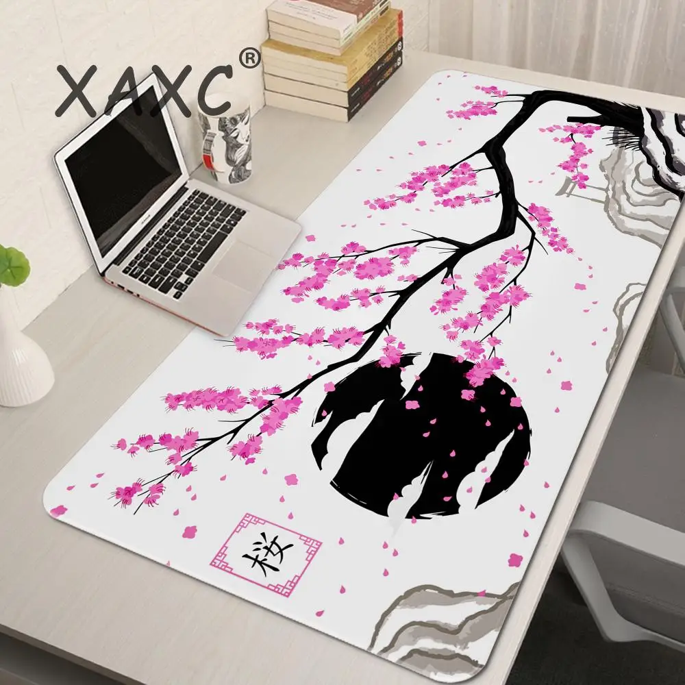 

Flowers and Cherry Blossoms Mouse Pad Large Gaming Laptops Laptop Accessories Deskmat Desk Protector Keyboard Mat Mousepad Rgb