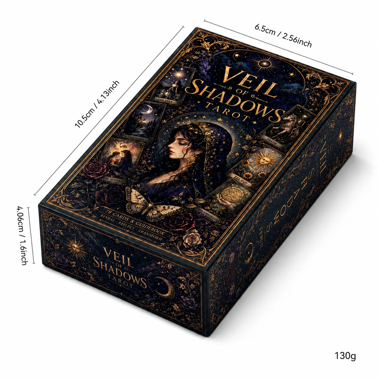 VEIL OF SHADOWS TAROT: baralho - Tarot Cards Deck With Guidebook avaliação e preço