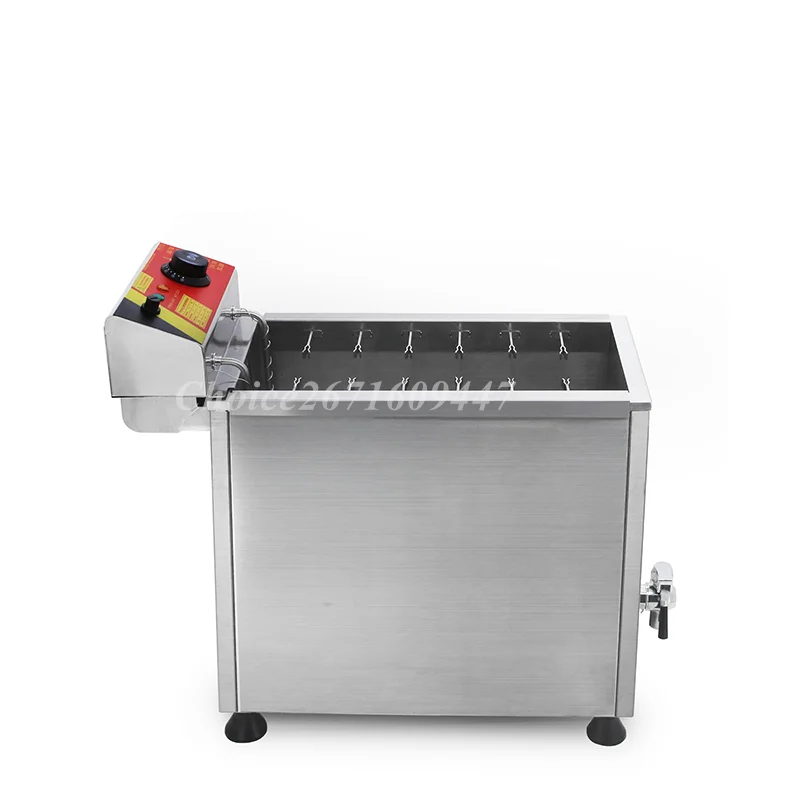 Commercial Cheese Hot Dog Stick Thickened Stainless Steel Large Capacity Brushed Hot Dog Rod Fryer