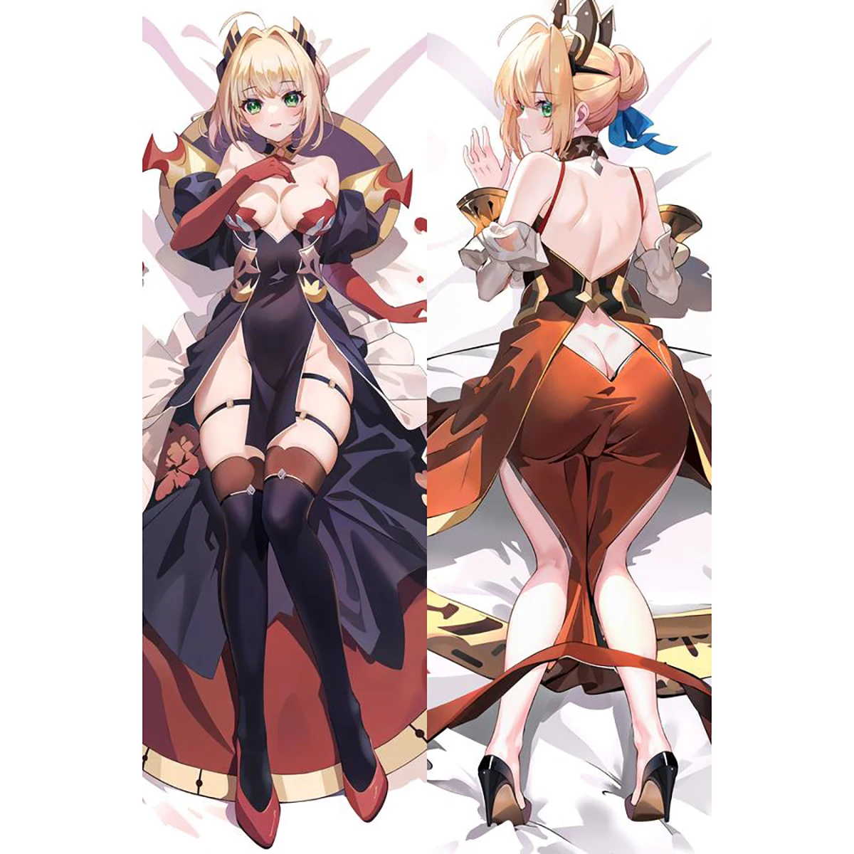 Anime Pillow Cover Dakimakura NERÓ CLAVDIVS CAESAR 2 Side Printed Hugging Body Pillowcase Cushion Cover Bedding Decor