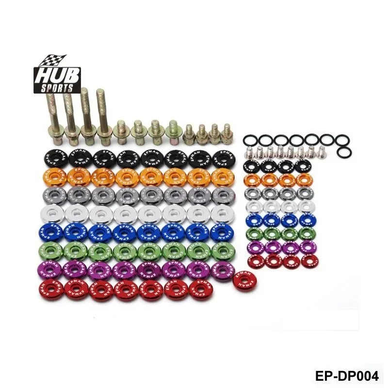 EPMAN RACING for B-Series Vtec Low-Profile Anodise Aluminum Racing Valve Cover Hardware HU-DP004-EP