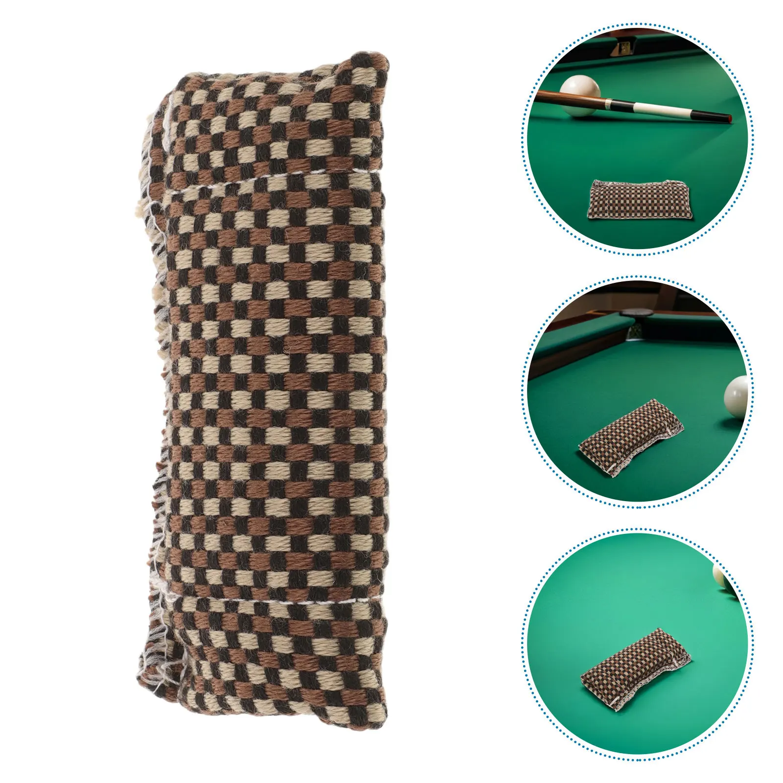 

4Pcs Pool Cue Shaft Cleaning Cloth - Professional Billiard Cue Cleaner for Wood Fiberglass Carbon Tips Portable Maintenance Tool