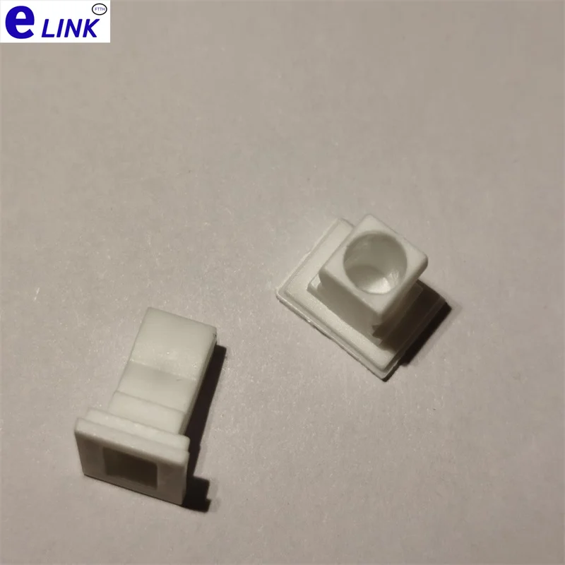 2000 قطعة SC غطاء غبار ل SC محول الألياف البصرية الأسود البسيط دوبلكس SM ملليمتر البلاستيك واقية التوصيل مصنع توريد ELINK