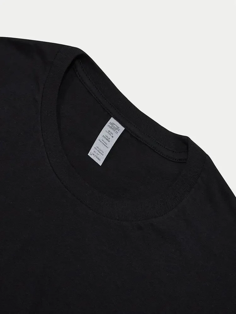 كارتون بطة طباعة مع علامة استفهام الصيف قصيرة الأكمام تي شيرت المرأة Ins الاتجاه 2025 جديد فضفاض تنوعا ريترو #3