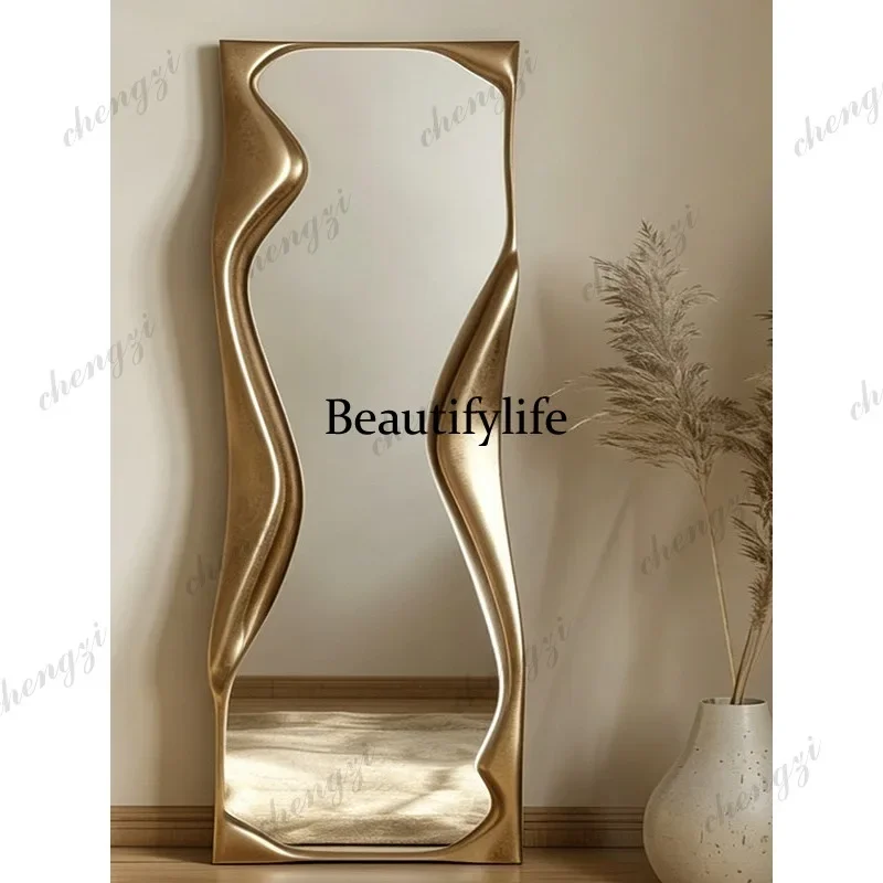 M45 American full-length mirror floor-to-ceiling creative special-shaped mirror wall-mounted fitting mirror clothing store