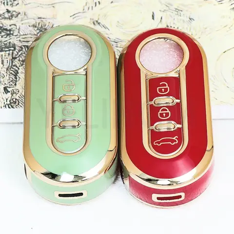 10 best sales cover key fiat 500 - №3
