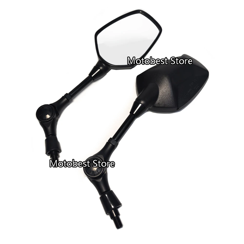 دراجة نارية مرآة الرؤية الخلفية زاوية للطي عكس المرايا الجانبية ل CFMOTO 450MT CF400-8/8A 450 MT مرآة الرؤية الخلفية الجمعية #3