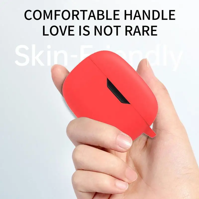 For JBL Wave 200TWS Earphone Case Silicone Wireless Blue tooth Cover ForJBL Wave 200TWS Headphone Case With Carabiner