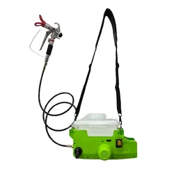 1.7L Airless Backpack Paint Sprayer Machine 21V Portable Electric Spray Gun Household Painting Spraying Rechargeable for Coating