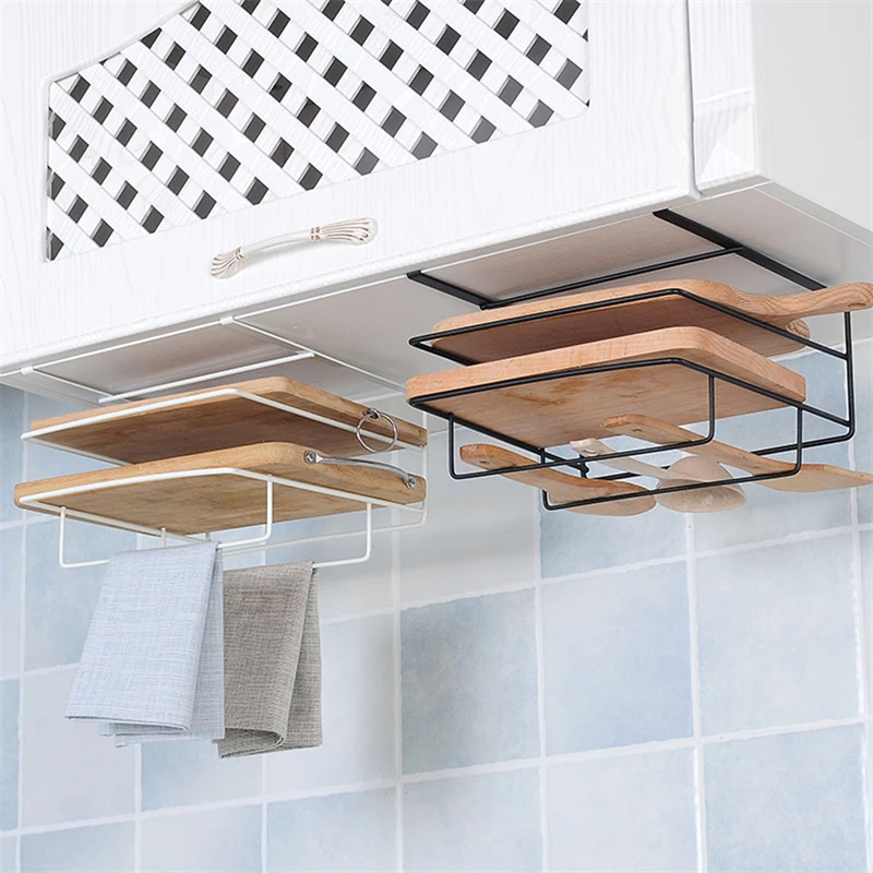 Wall Mounted Kitchen Storage Kitchen Organizer For Chopping Board And Organization Rack For Towel Cutting Board Holder Shelf