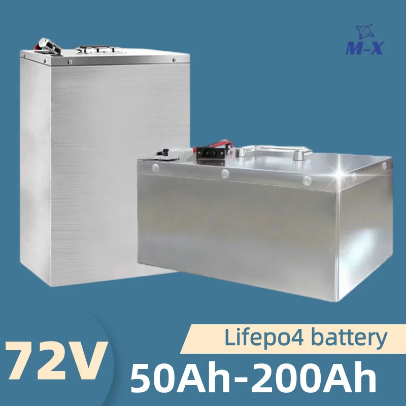 

Lifepo4 72V 50Ah 60Ah 70Ah 80Ah 100Ah 150Ah 180Ah 200Ah Lithium Battery for 1KW 2KW 3KW 5KW 7KW Rickshaw Four-Wheels Car