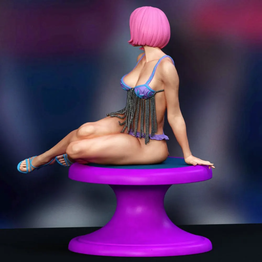 75mm-250mm NSFW Sexy Girl Resin Model Kits GK Miniature 3D Printed Gray Model Figurine DIY Doll Model Unassembled And Unpainted