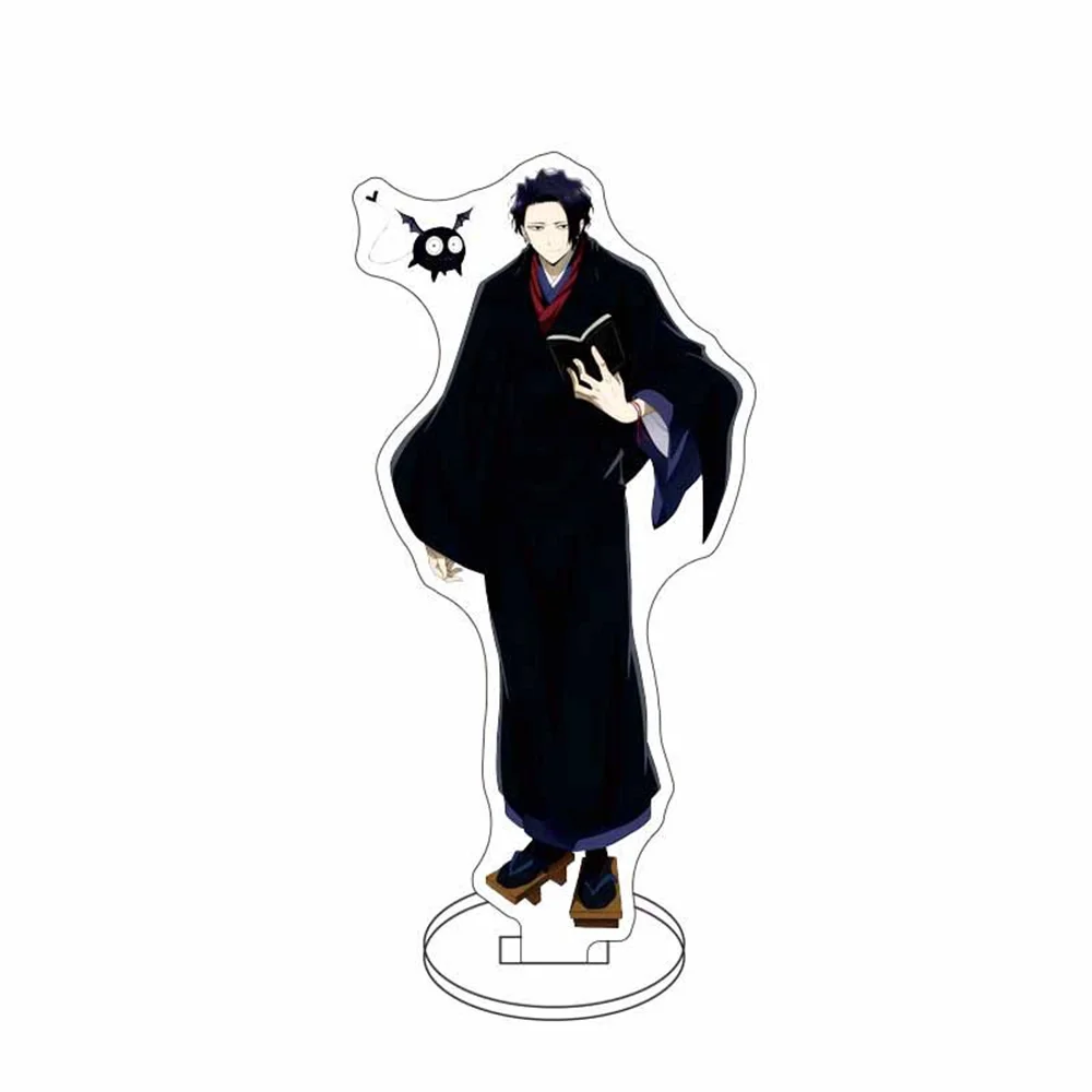 11PSC Anime Charm Isekai Shikkaku Acrylic Stand Model Cherry Blossom Hasegawa Langa Bag Pendant Skateboard Fans For Gift