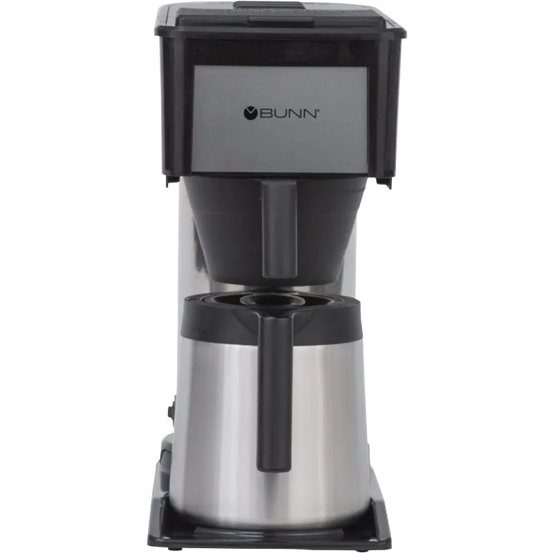 10-Cup Coffee Maker for Home Use, Black