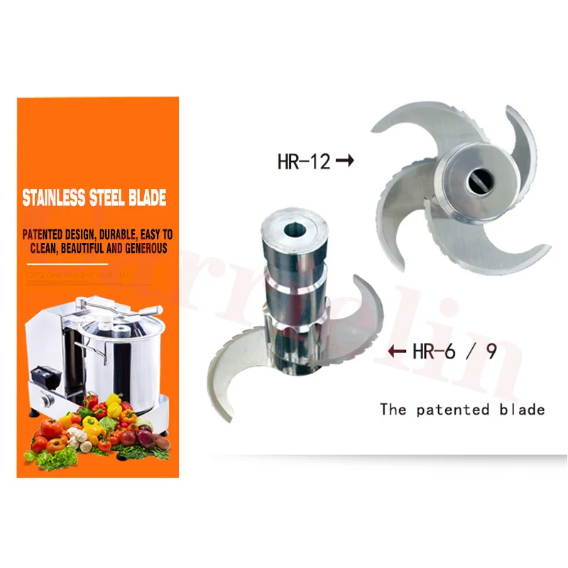 HR-9 handlowa 9L mięso krajarka do warzyw robot kuchenny elektryczna maszyna do cięcia żywności warzywa mięso farsz mikser
