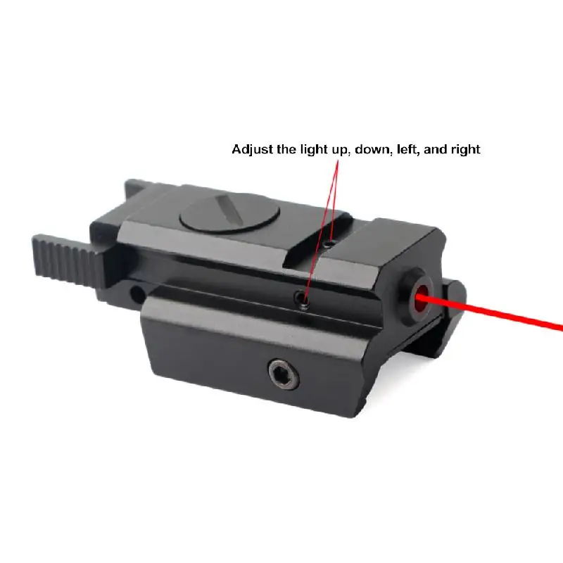 20mm Sight Laser Tactical Red Dot Scope Long-Range Laser Emitter For Picatinny Rail Mount Rifle Pistol Shooting Hunting