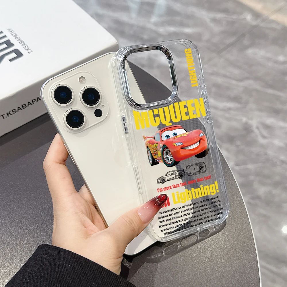 كارتون كول سيارة حمراء M-McQueen تصفيح جراب هاتف شفاف ل انفينيكس الذكية ملاحظة تكنو كامون سبارك الساخن 30 40 50 5 Plus 4G 5G