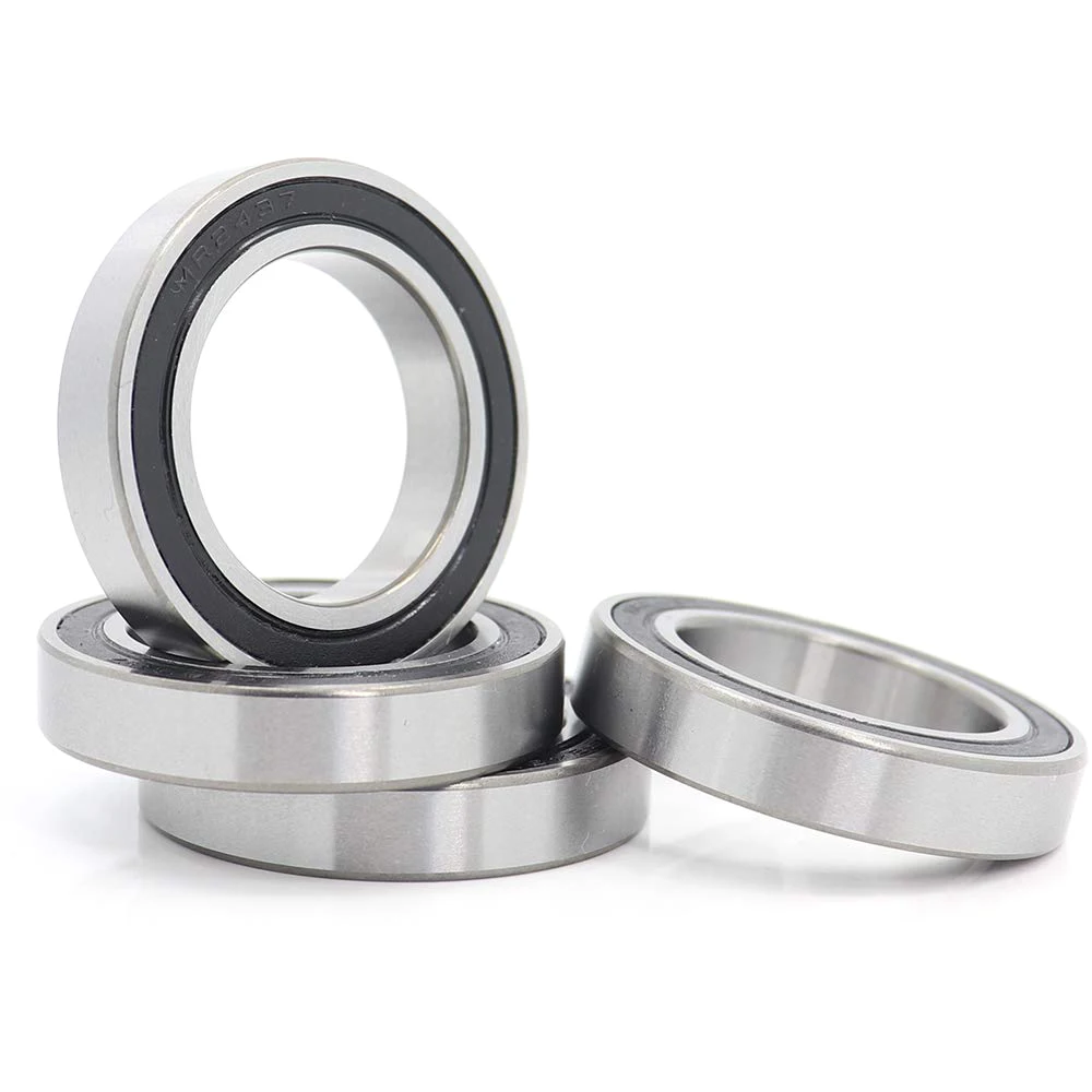 ABME New 4Pcs MR2437- MR24377 Ball Bearing 24X37X7mm Direct Press Dust Seal Crank Bearings for BB90