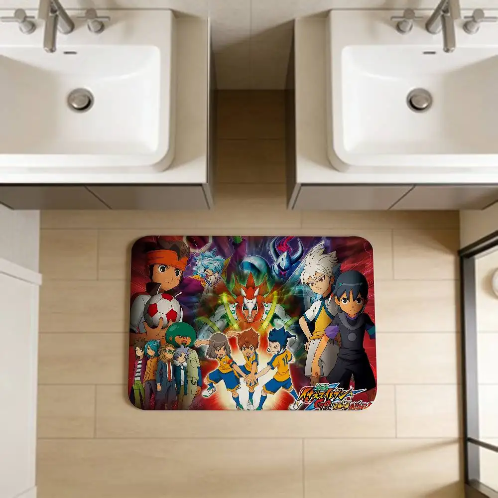 Anime Inazuma Eleven Door Mat Washable Non-Slip Living Room Sofa Chairs Area Mat Kitchen Doormat Area Rug