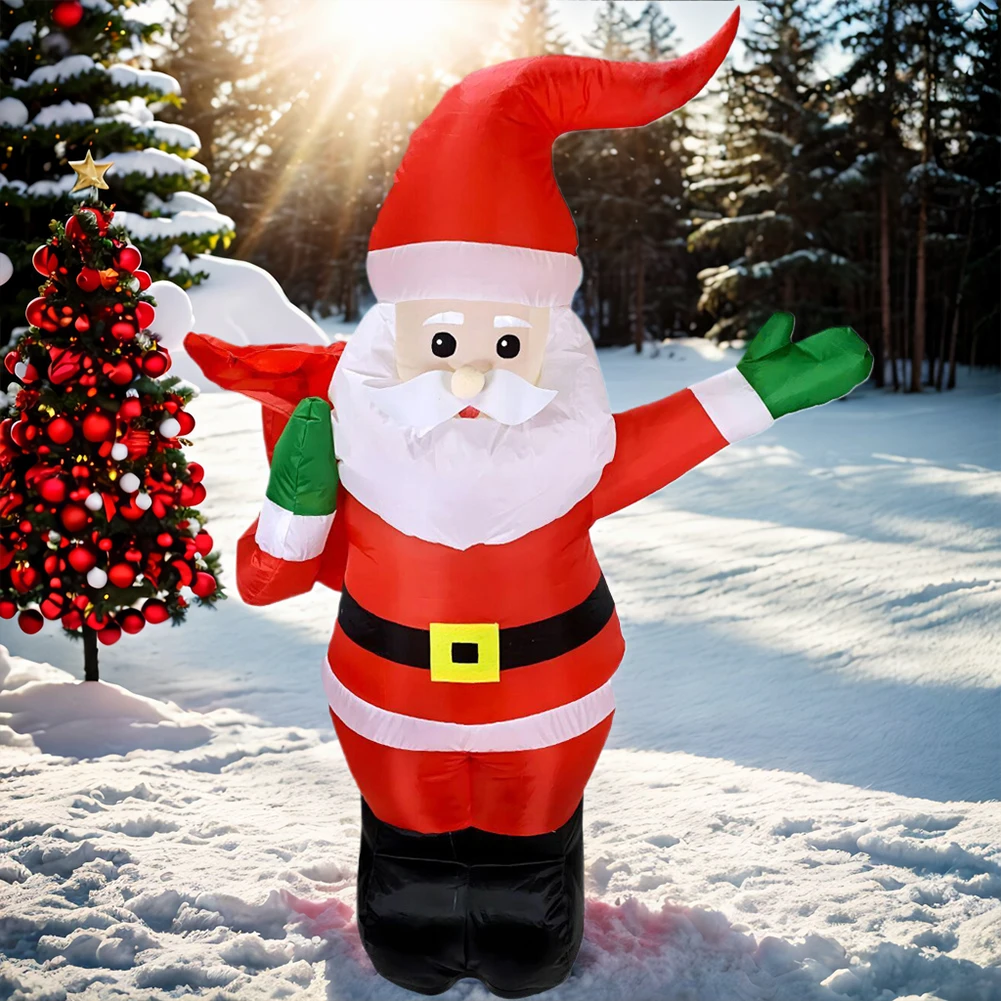 

2.4GHZ Christmas Inflatable Santa Claus Christmas Decoration Inflatable Toys Home Ornament Christmas Gifts Supplies Toy Decor