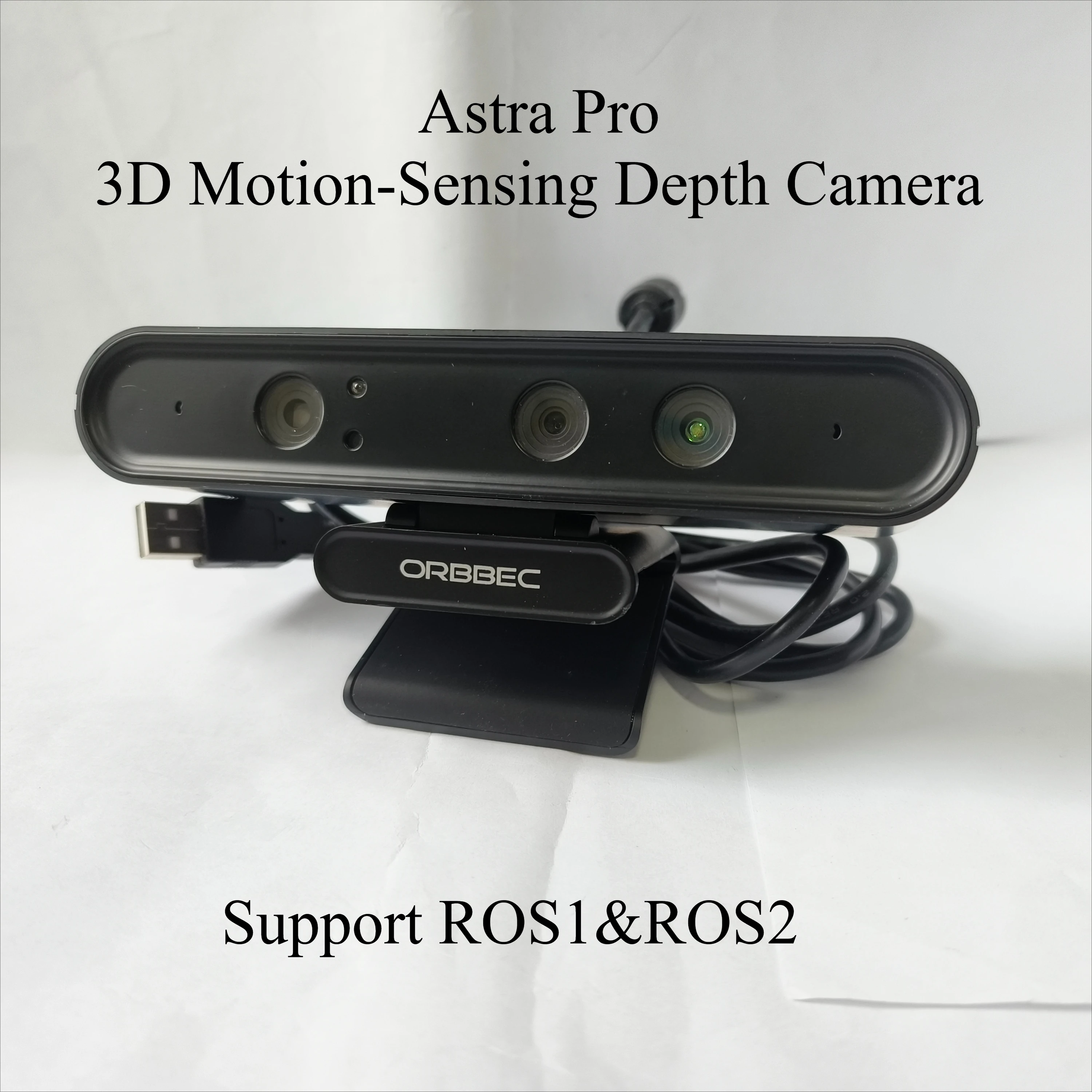 3D Depth Camera ORBBEC Astra Pro 0.6-8M Range For AI Robotics Drones Development Face Recognition With ROS1&ROS2