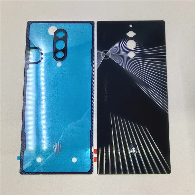Back Battery Glass Cover for ZTE Nubia Red Magic 8S Pro / 8S Pro+ Housing Lid Door Rear Case