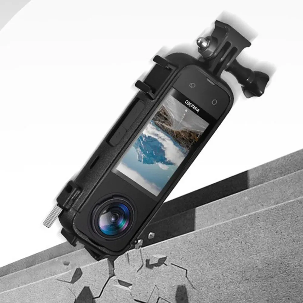 New Anti Fall Protective Frame Cage Border Camera Housing Case Protection Action Camera Frame Camera Mount for Insta 360 X4